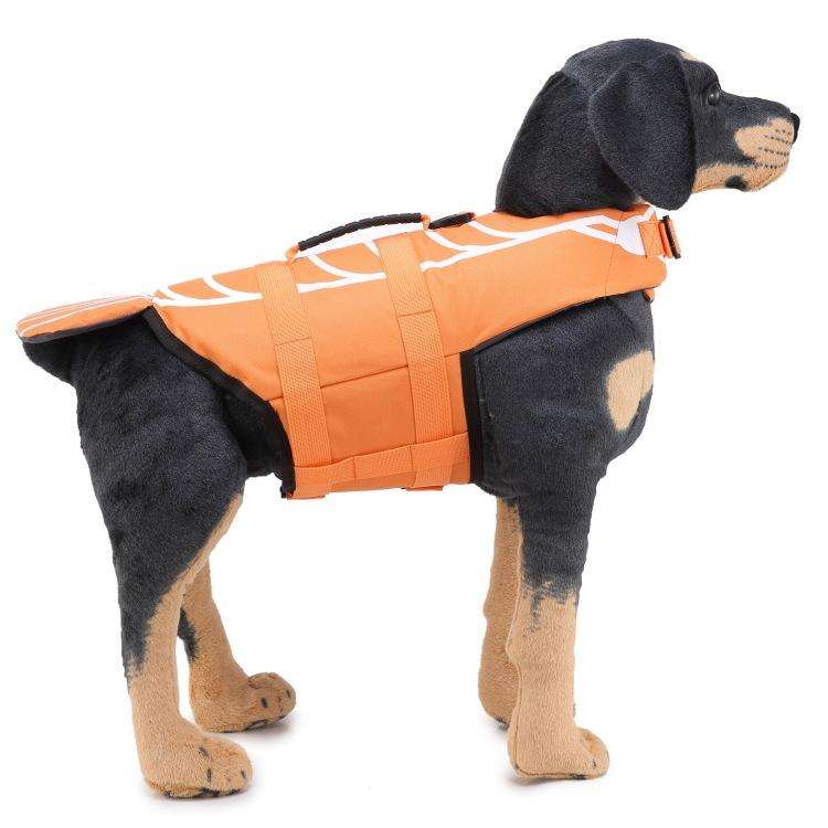 Dog Supplies Pet Swimwear Life Jackets, Size: S(JSY01 Orange)