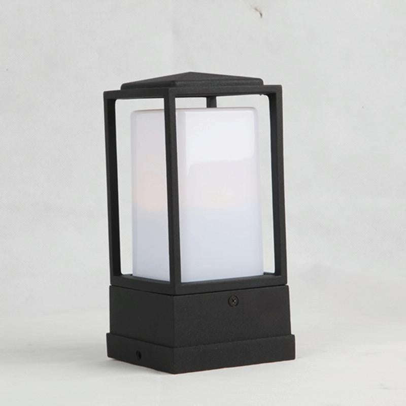 Outdoor Rain and Rustproof Wall Lamp Modern Minimalist Column Lamp