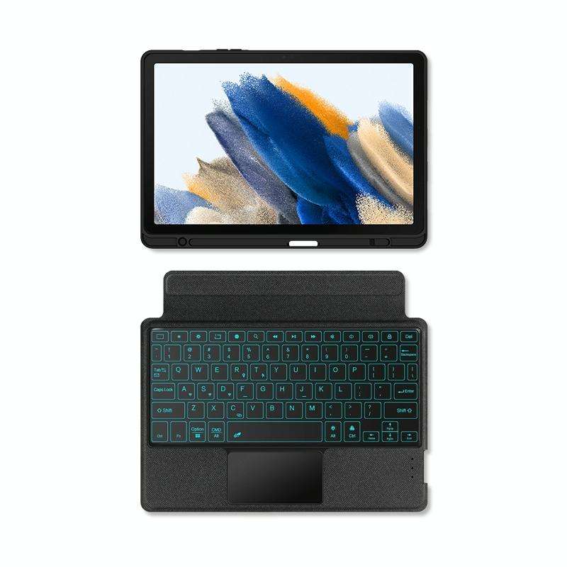 For Samsung Galaxy Tab A8 10.5inch X200 YJ-X200 Split Bluetooth Keyboard Leather Tablet Case