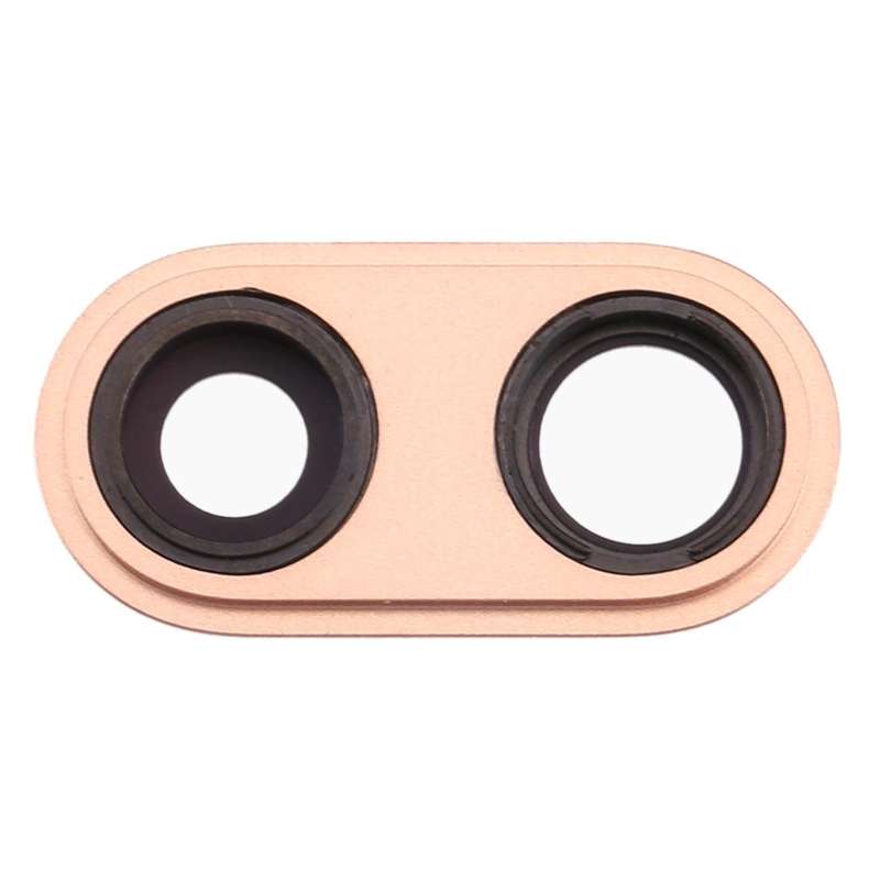 Camera Lens Ring for iPhone 8 Plus Rear(Gold)
