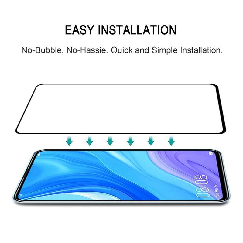 For Huawei Y9s 9H Surface Hardness 2.5D Full Screen Curved Tempered Glass Film