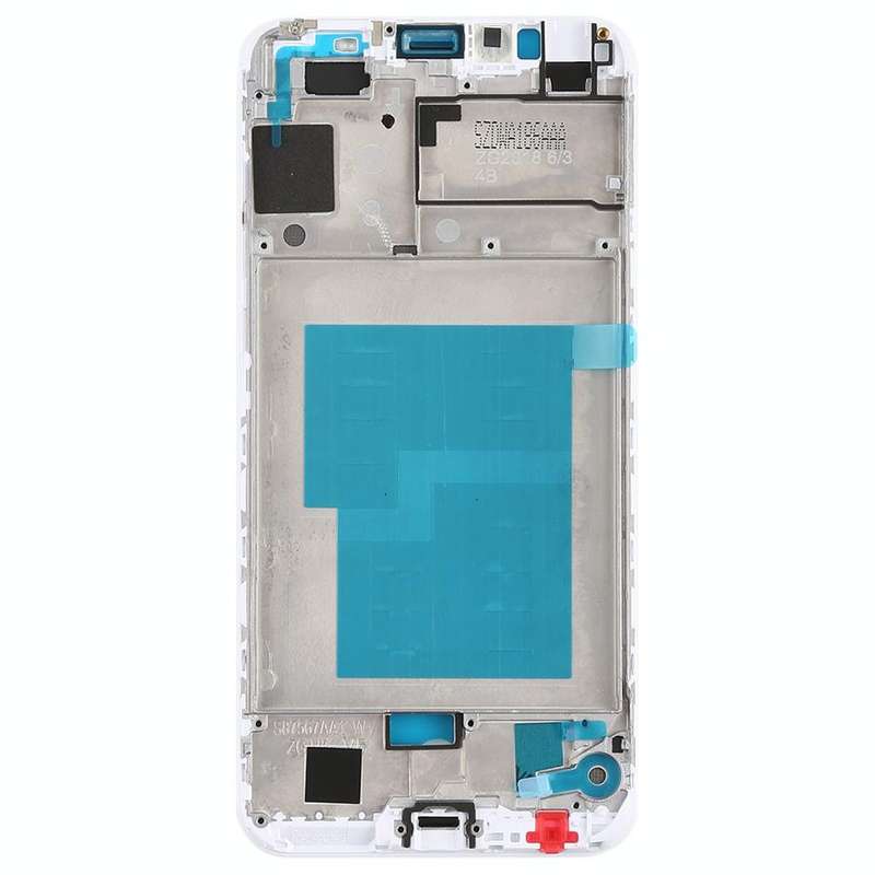 Front Housing LCD Frame Bezel for Huawei Honor Play 7A(White)