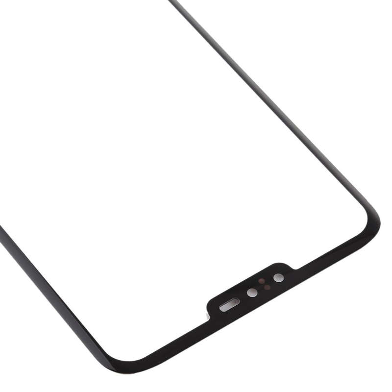 Front Screen Outer Glass Lens for LG V40 ThinQ (Black)