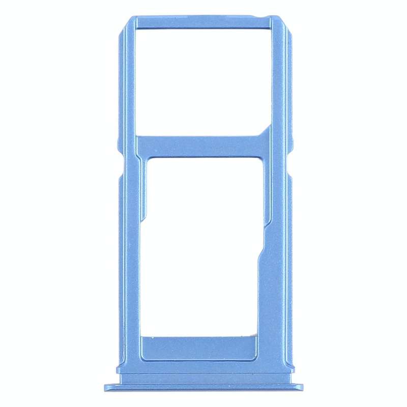 For Vivo X20 SIM Card Tray + SIM Card Tray / Micro SD Card Tray (Blue)