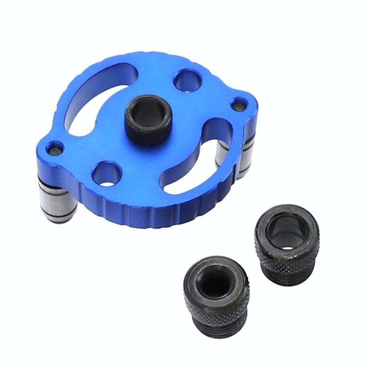 Woodworking Straight Hole Puncher Self-Centering Dowel Splicing Drilling Locator Woodworking Dril...