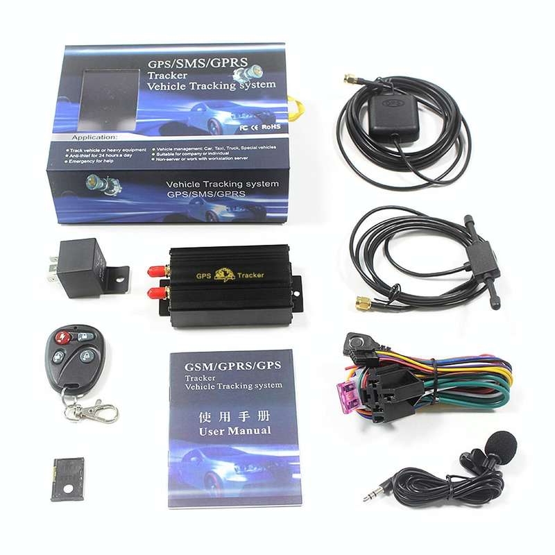 103B GSM / GPRS / GPS Vehicle Tracking System, Support TF Card Memory, Band: 850 / 900 / 1800 / 1...
