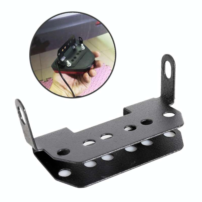 DC12V 1W Car Square Highlight Brake Lights Reversing Light with 15LEDs SMD-3528 (Red)