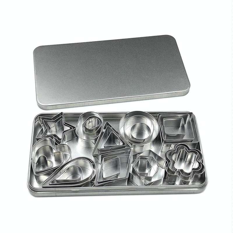 30 PCS / Set Stainless Steel Biscuit Mold