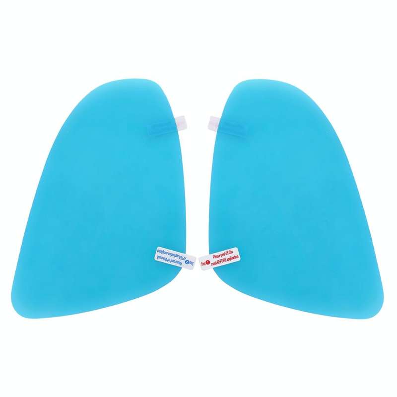For Audi A4 2009-2016 Car PET Rearview Mirror Protective Window Clear Anti-fog Waterproof Rain Sh...
