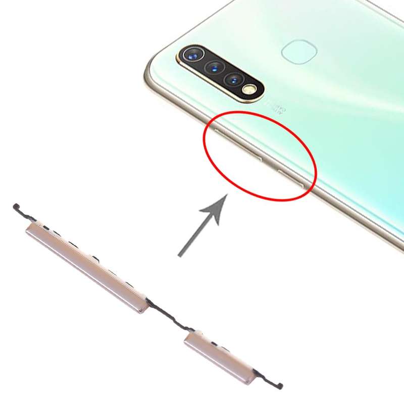 For vivo Y5s Side Keys (Gold)