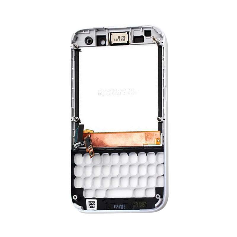 Original LCD Screen for BlackBerry Q5 Digitizer Full Assembly with Frame(White)
