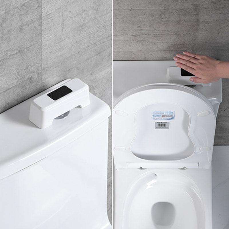 CSQ034 Toilet Sensor Flush Machine Free Contact Charging Smart Infrared Induction Press(Blue)
