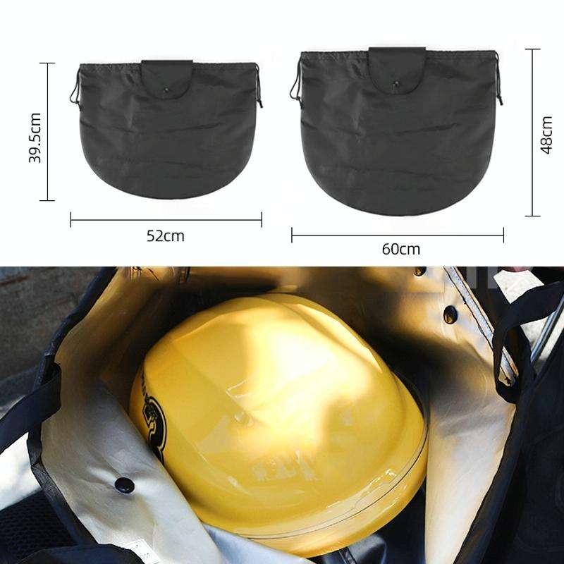 Motorcycle Helmet Bag Full Helmet Storage Bag Waterproof Thin Dustproof Protection Bags(XL)