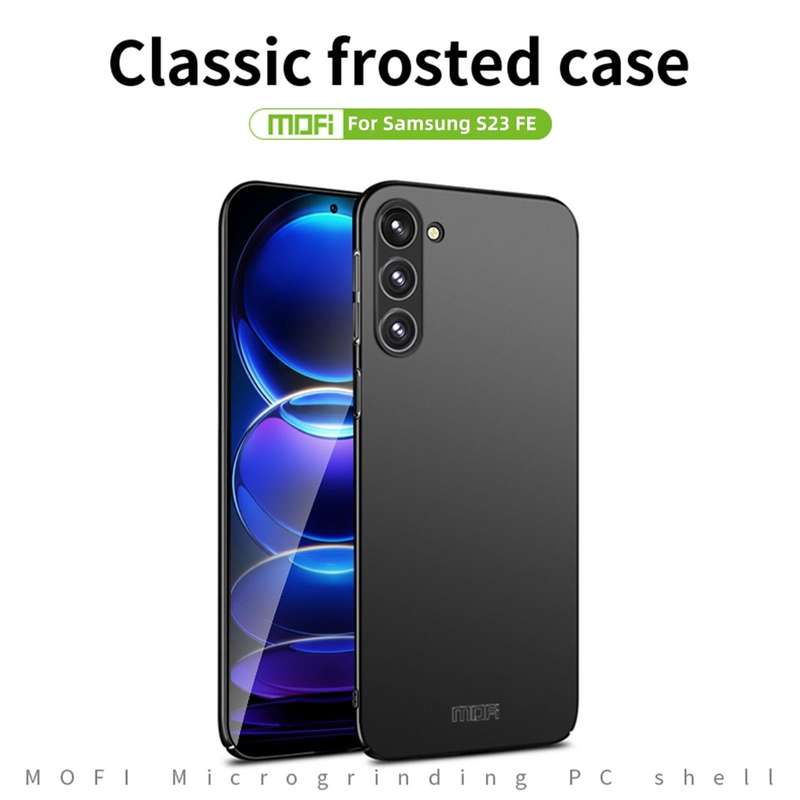 For Samsung Galaxy S23 FE 5G MOFI Frosted PC Ultra-thin Hard Phone Case(Blue)