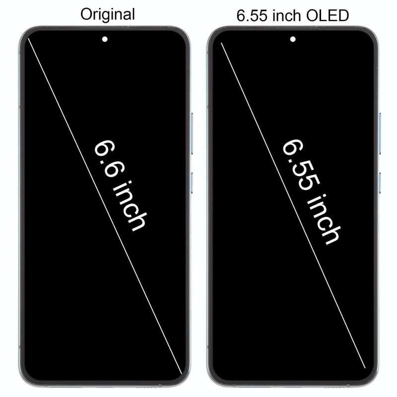 For Samsung Galaxy S22+ 5G SM-S906B 6.55 inch OLED  LCD Screen Digitizer Full Assembly with Frame...