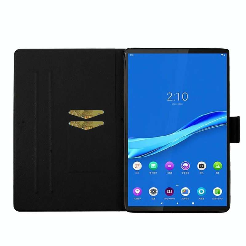 For Samsung Galaxy Tab A8 10.5 2021 Voltage Texture Coloured Drawing Pattern Leather Tablet Case(...