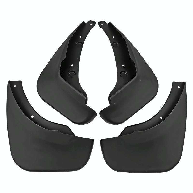 For Mazda 2 Hatchback 2007-2012 4pcs/Set Car Auto Soft Plastic Splash Flaps Fender Guard