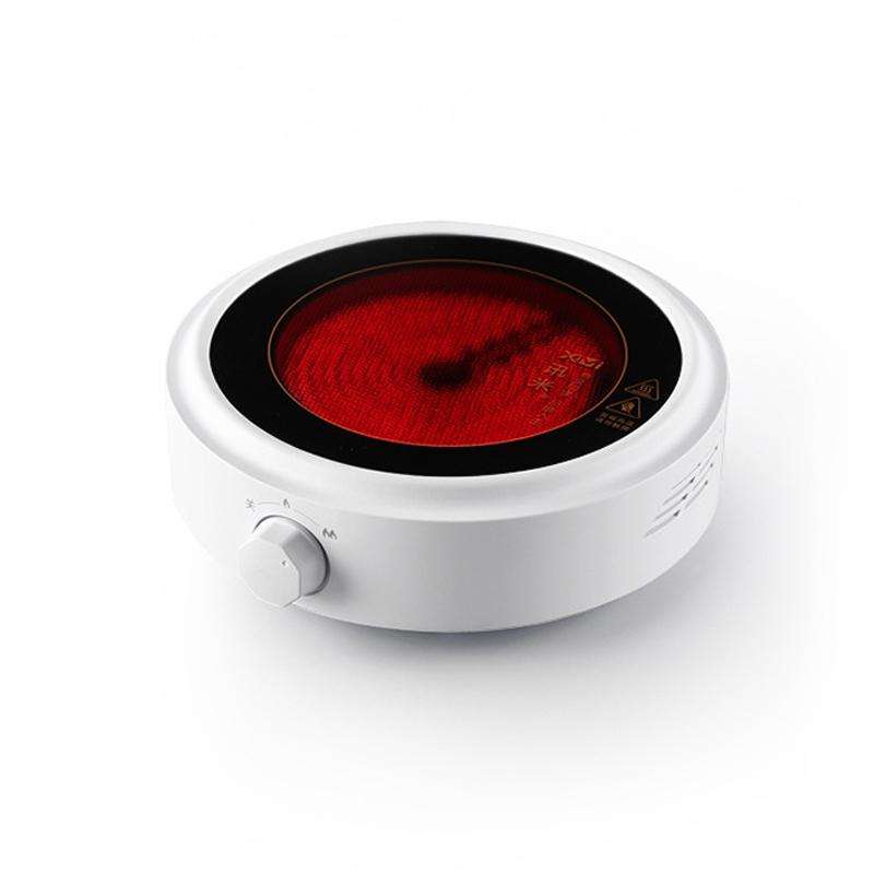 Mini Small Electrical Ceramic Stove Tea Cooker Induction Cooker, CN Plug(White)