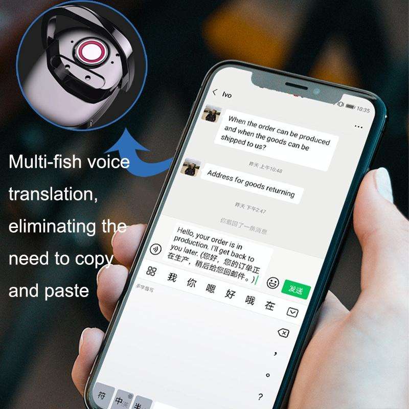 T2 Voice Transfer Text Translation Chat Supports All APP Translation Recording Translated Intelli...