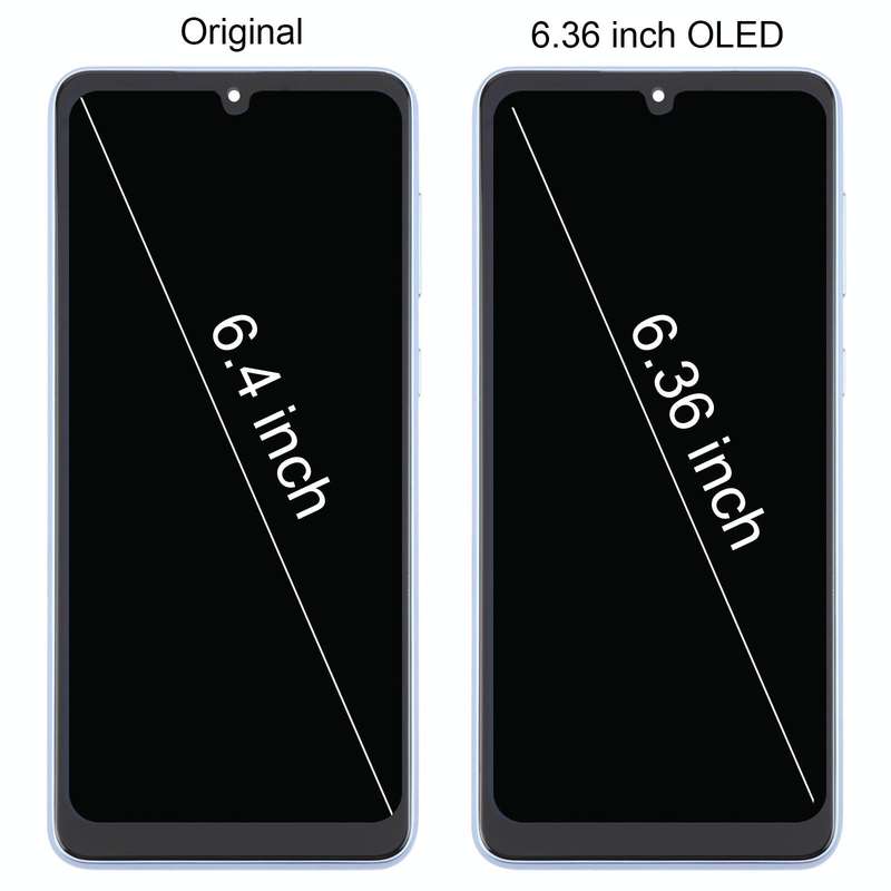 For Samsung Galaxy A33 5G SM-A336 6.36 inch OLED LCD Screen Digitizer Full Assembly with Frame (G...
