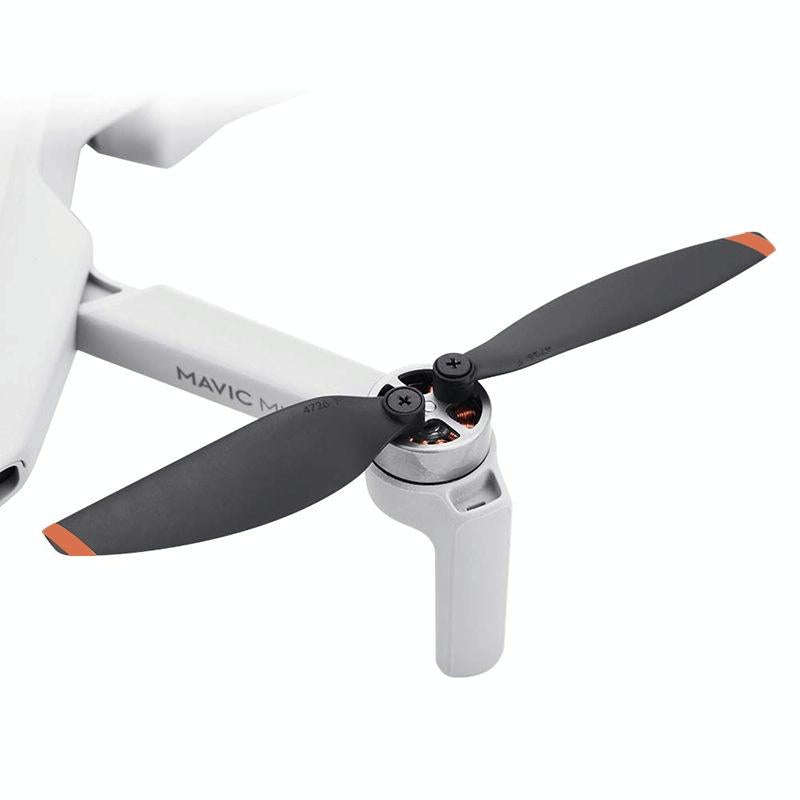 For DJI Mavic Mini 4726F Wing Propeller Blade Drone Accessories, Spec: 2pairs Silver Edge
