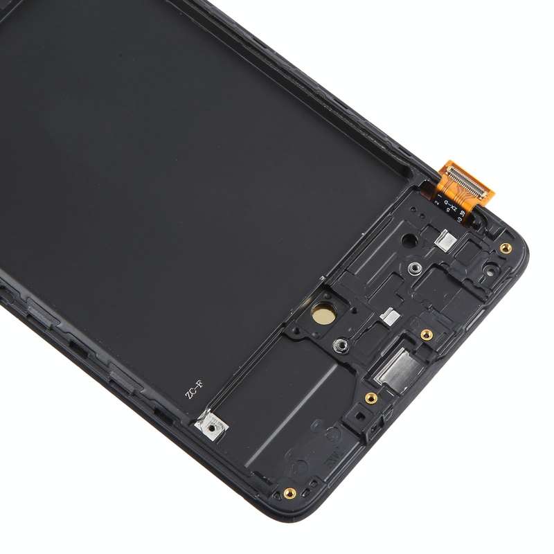 For Samsung Galaxy A71 4G SM-A715F 6.43 inch OLED LCD Screen Digitizer Full Assembly with Frame (...