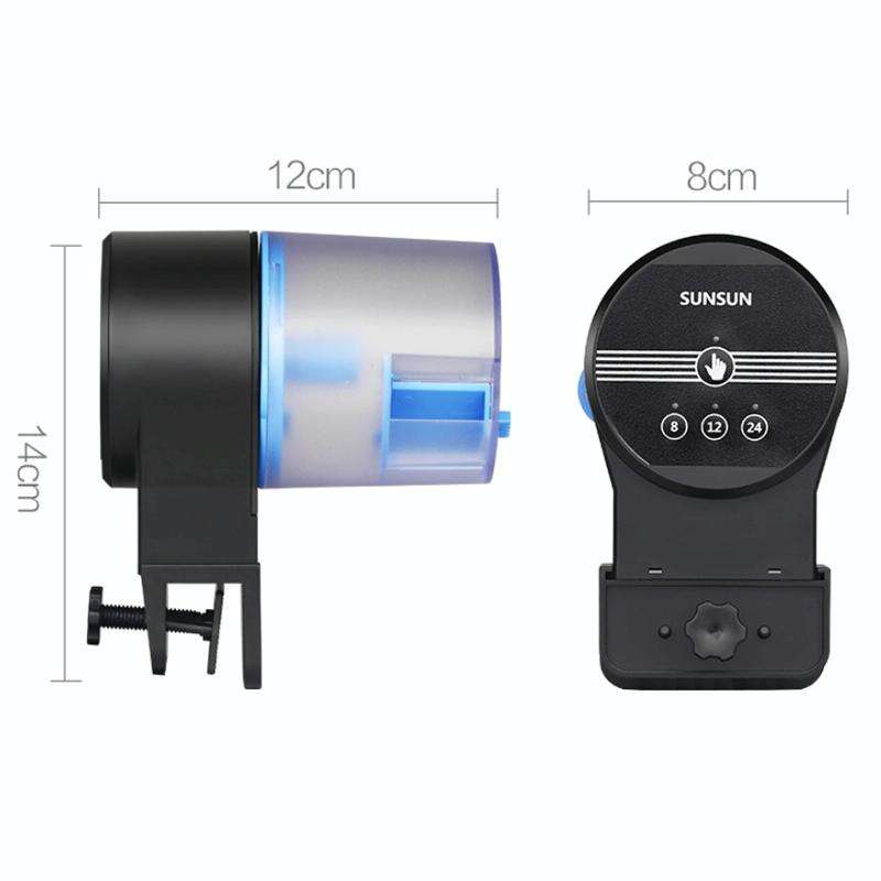 SUNSUN Smart Timing Automatic Fish Tank Feeder, Specification: AK-01S