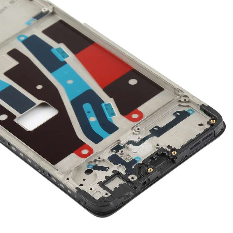 For OPPO A3 / F7 Front Housing LCD Frame Bezel Plate (Black)