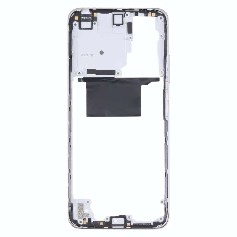 Middle Frame Bezel Plate for Xiaomi Redmi Note 11/Redmi Note 11S(White)