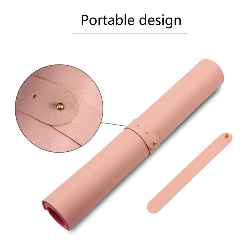 Multifunction Business PU Leather Mouse Pad Keyboard Pad Table Mat Computer Desk Mat, Size: 60 x ...