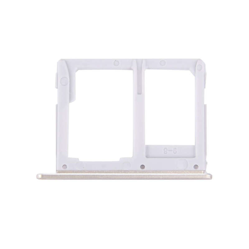 For Galaxy C7 / C7000 SIM Card Tray + Micro SD / SIM Card Tray (Gold)