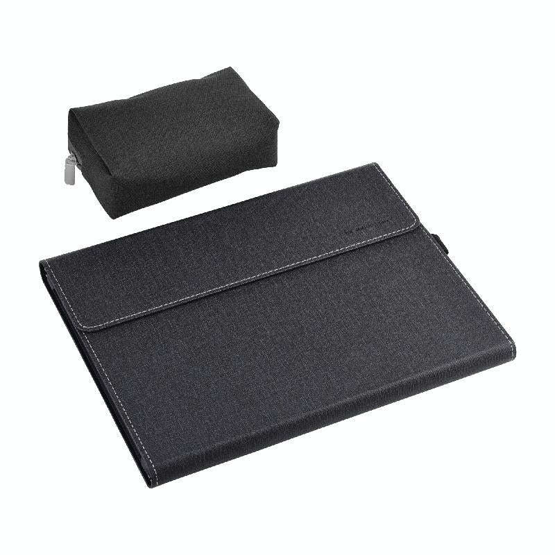 For Microsoft Surface Pro 9 All-Inclusive Drop Tablet PC Case With Power Pack(Black)