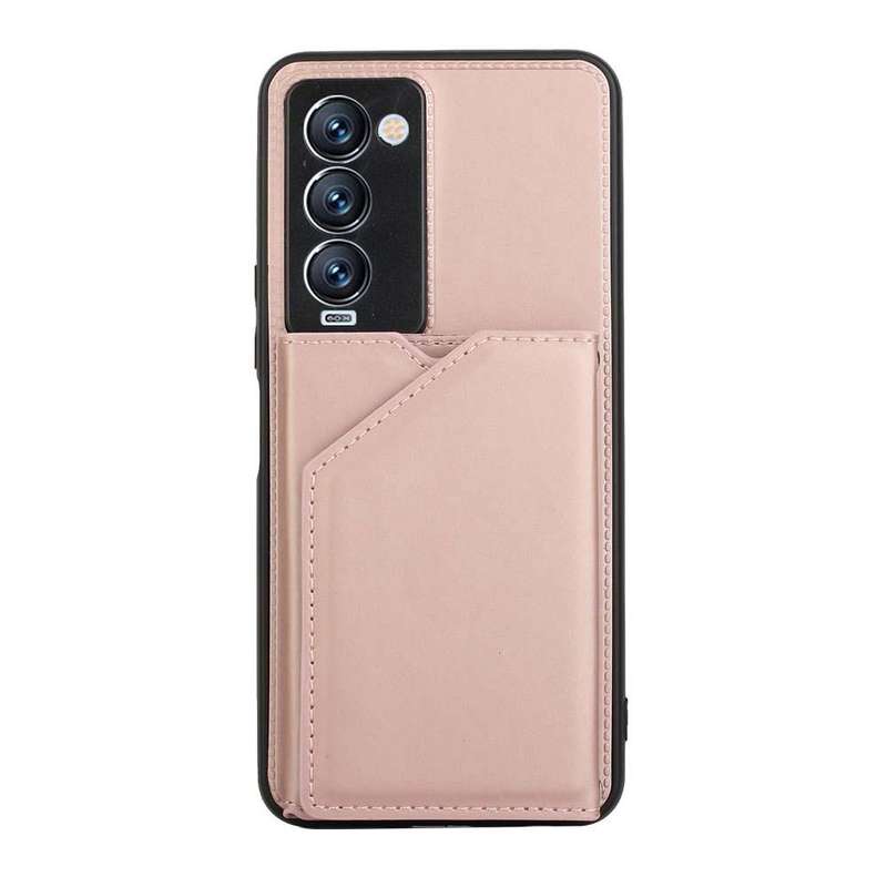 For Tecno Camon 18 Premier Skin Feel PU + TPU + PC Phone Case(Rose Gold)