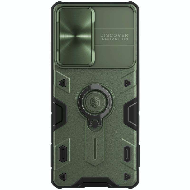 For Samsung Galaxy S21 Ultra 5G NILLKIN Shockproof CamShield Armor Protective Case with Invisible...