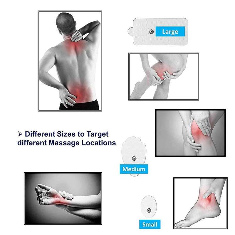 24-Mode Digital Electronic Pulse Massager Intelligent Whole Body Physical Therapy Meridian Massag...