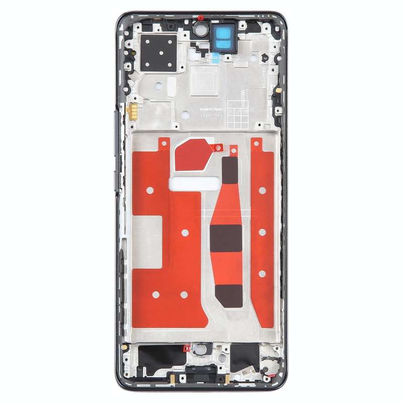 For Honor 60 Pro Front Housing LCD Frame Bezel Plate(Black)