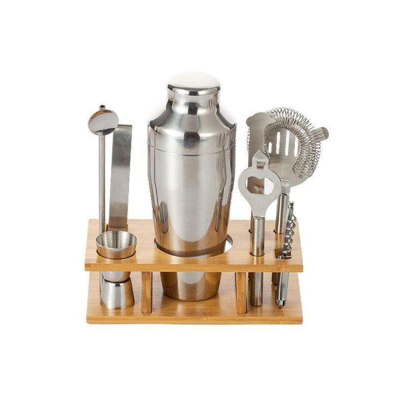 BY-7 7 in 1 Stainless Steel Bartender Set Bar Bartending Tools, Spec: 550ml