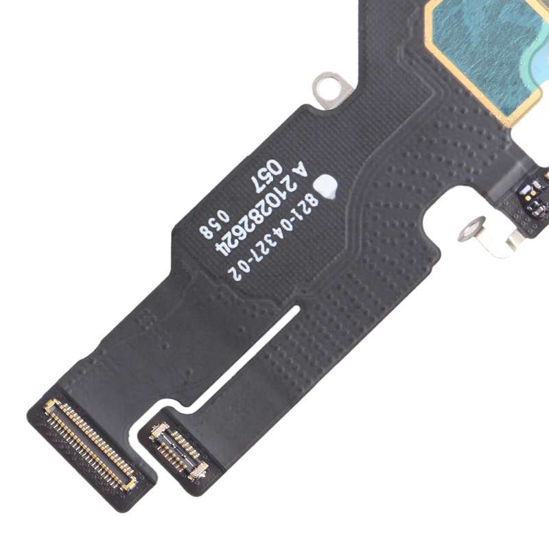 For iPhone 15 Original Charging Port Flex Cable (Blue)