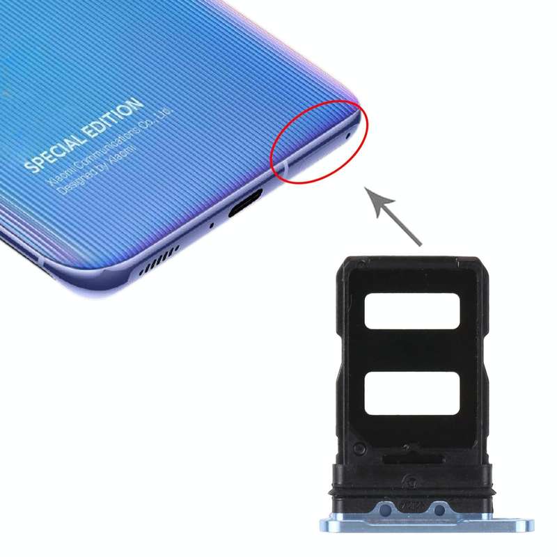 SIM Card Tray + SIM Card Tray for Xiaomi Mi 11 (Green)