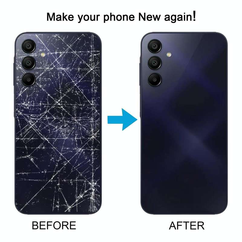 For Samsung Galaxy A15 SM-A155F Original Battery Back Cover(Black)