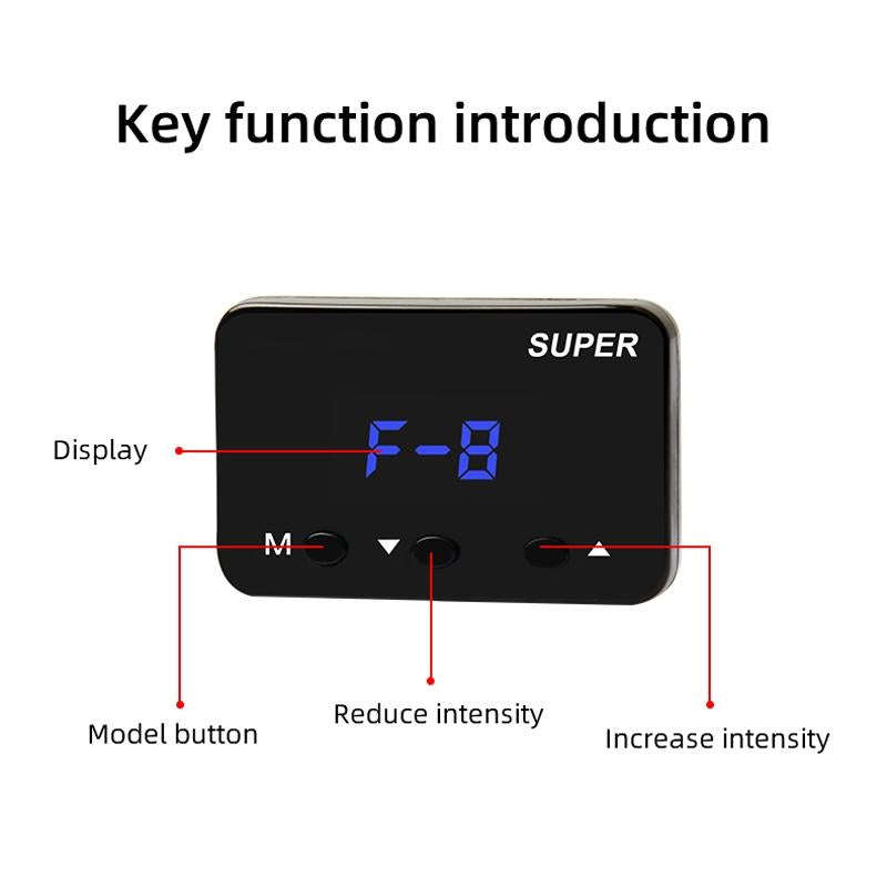 For Toyota Hilux Revo 2016- Car Potent Booster Electronic Throttle Controller