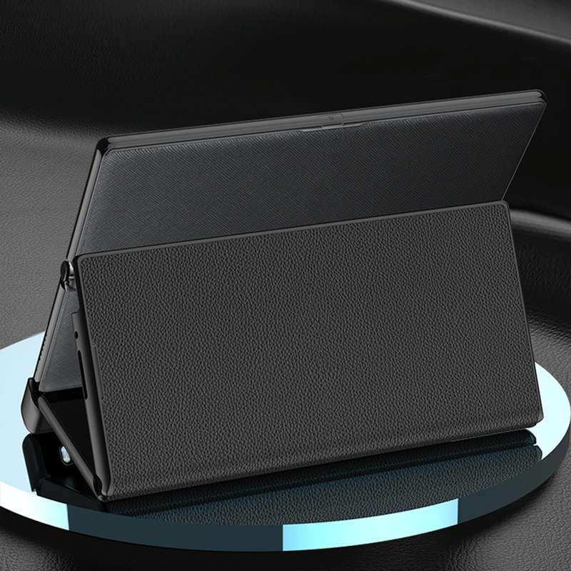 For Huawei Mate XS 2 GKK Flip Leather Full Coverage Phone Case(Green)