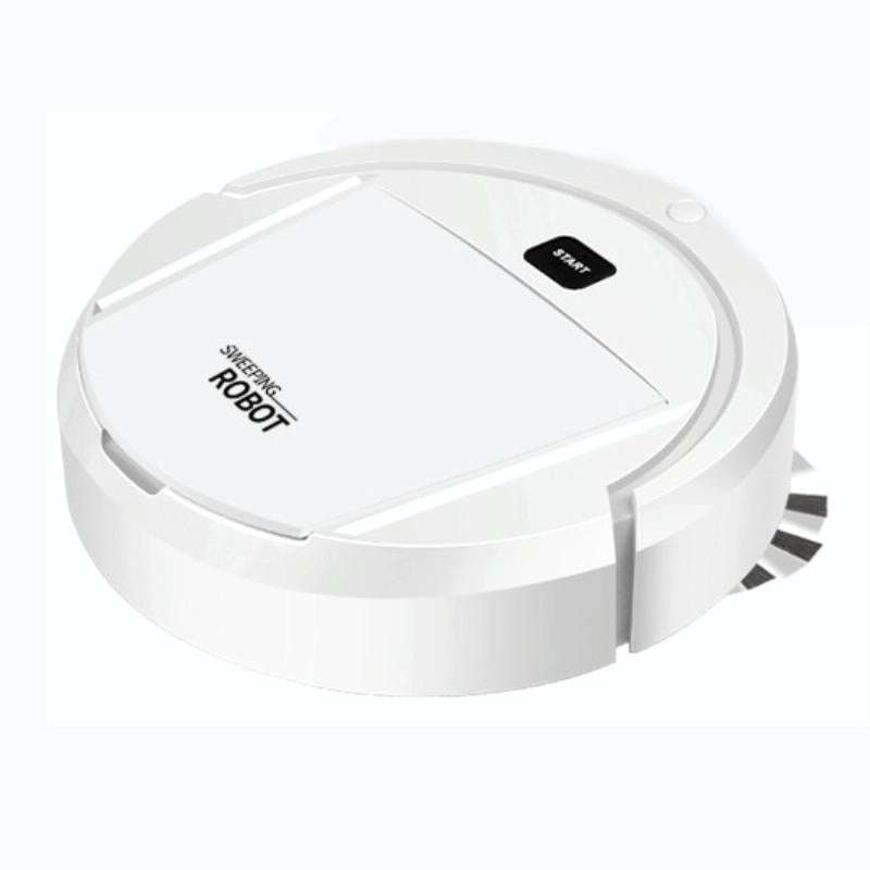 Household Automatic Smart Charging Sweeping Robot, Specification: 3 in 1White