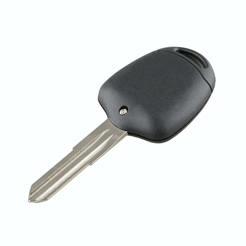 For MITSUBISHI 2 Buttons Intelligent Remote Control Car Key with 46 Chip & Battery & Left Slot, F...