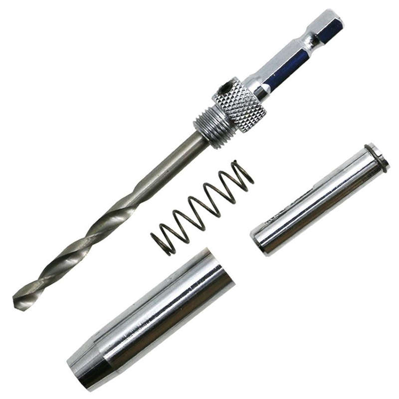 4 PCS/Set Doors Self Centering Hinge Tapper Core Drill Bit Set Hole Puncher Woodworking Tools(5/6...