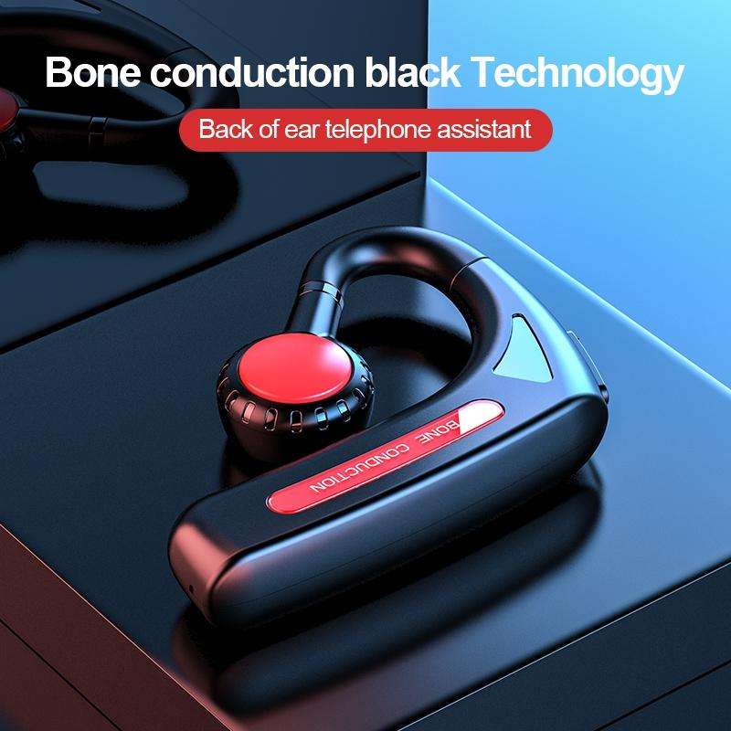 M-618 Bone Conduction Hanging Ear Stereo Bluetooth Headset(Black)