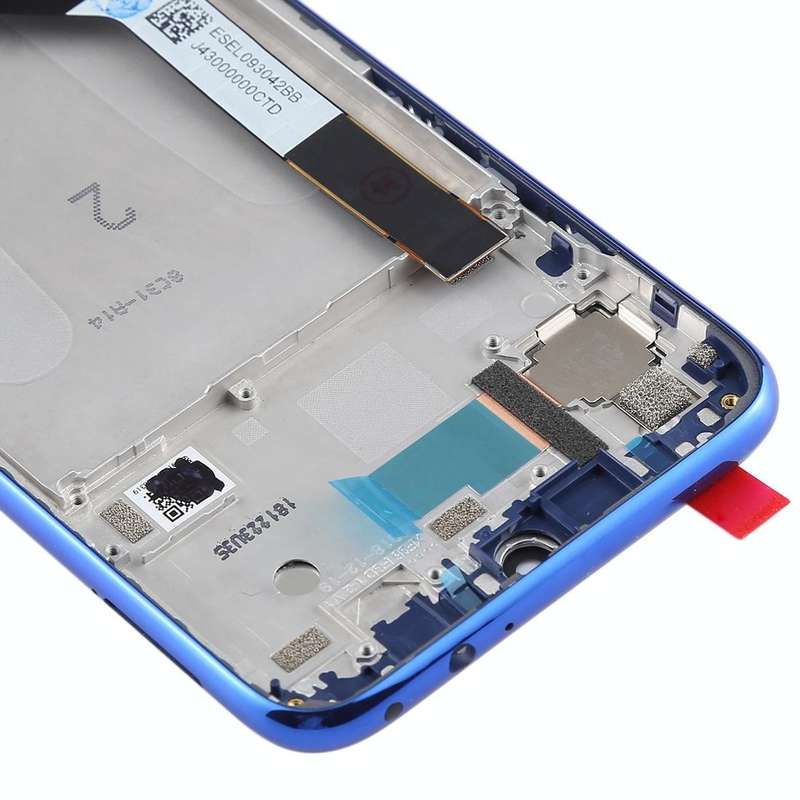 TFT LCD Screen for Xiaomi Redmi Note 7 / Redmi Note 7 Pro Digitizer Full Assembly with Frame(Blue)