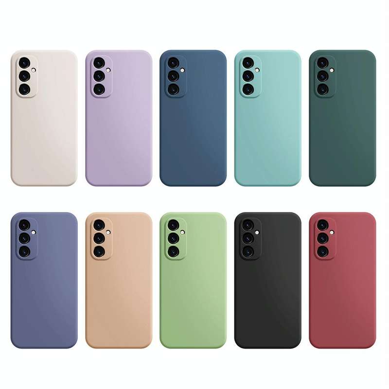For Samsung Galaxy A14 5G Imitation Liquid Silicone Phone Case(Black)