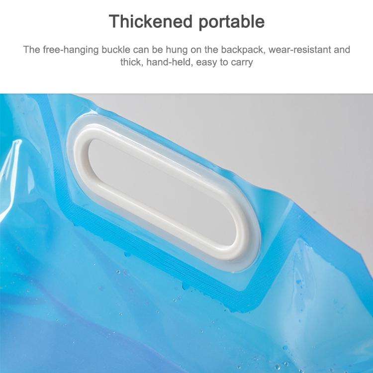 PE Water Bag For Portable Folding Water Storage Lifting Bag for Camping Hiking Survival Hydration...
