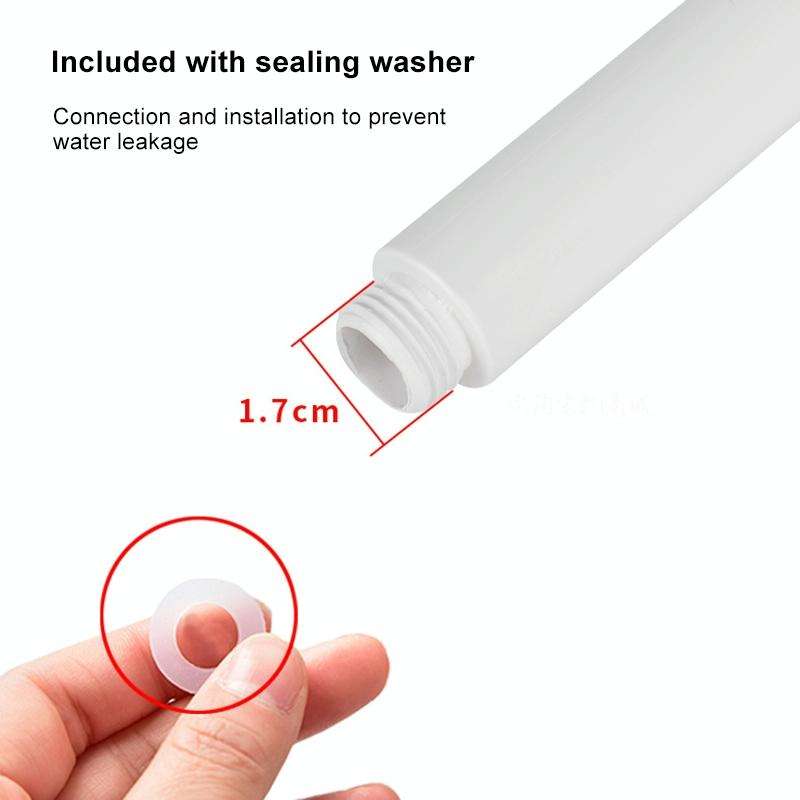 Pet Shower Nozzle Massage Shower, with Hose Universal Joint (Grey)